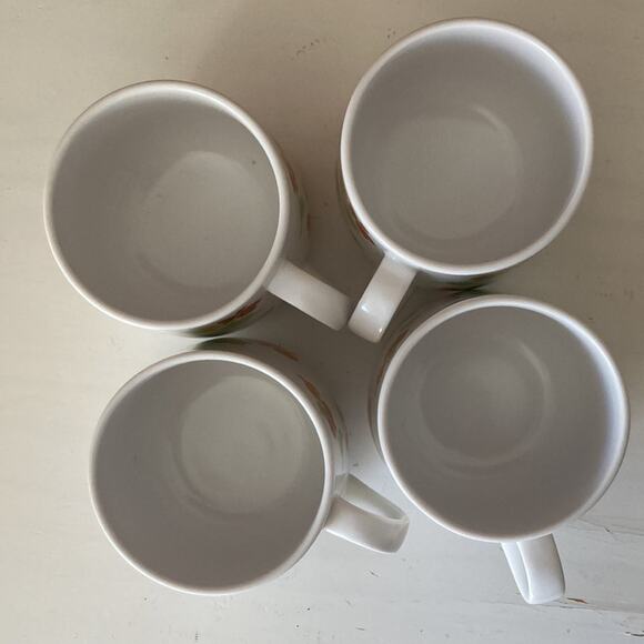 Vintage Noritake “Happy Days” Progression China Cups & Saucers, Service for 4 - Picture 4 of 15